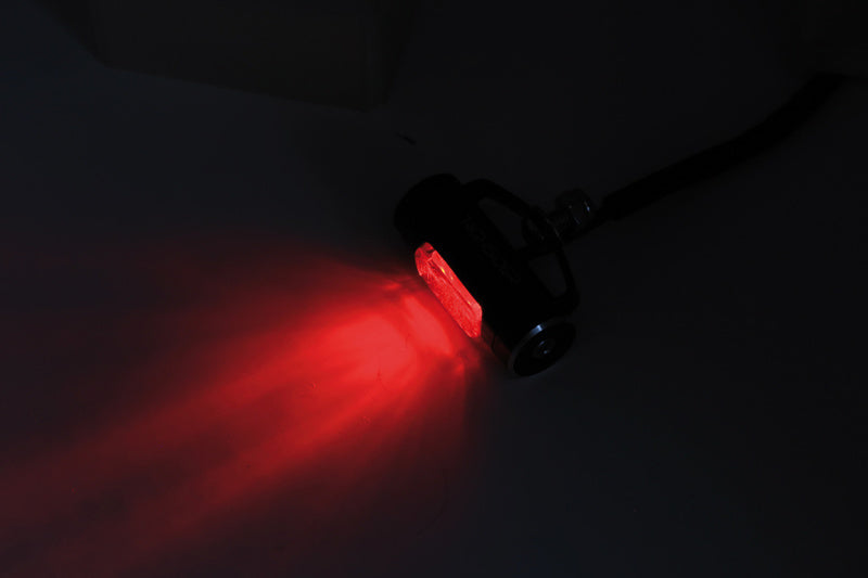 HIGHSIDER Conero T1 LED Rücklicht, Rotes Glas