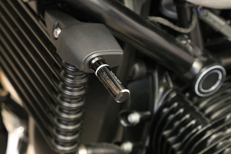 HIGHSIDER Alu Blinker-Montageplatten vorne, für BMW RnineT