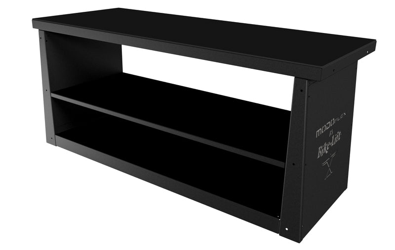 BIKE-LIFT MODOFlex Werkstatt-Tisch mit doppelter Ablage - MF-BL2000-01V-L2