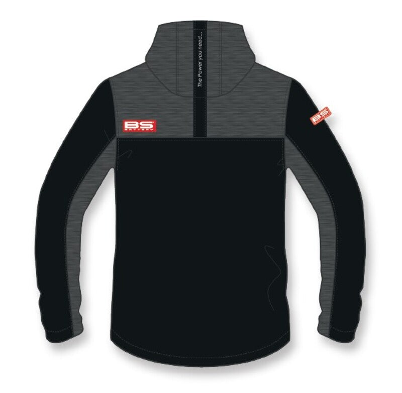 BS BATTERY BS Factory Softshell Jacket - Black/Grey Size M