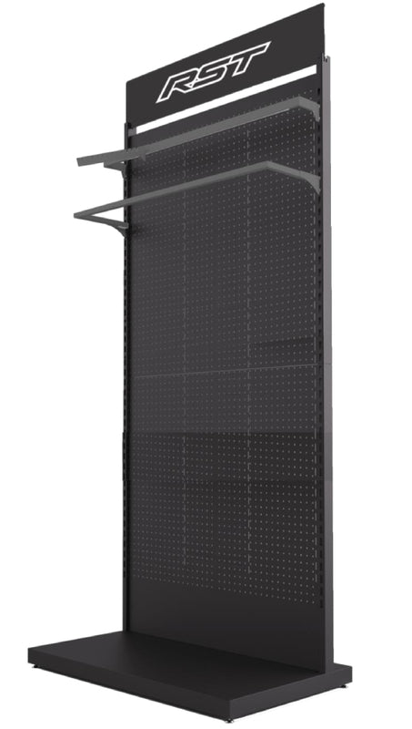 RST Wanddisplay - 140x50X250cm Schwarz