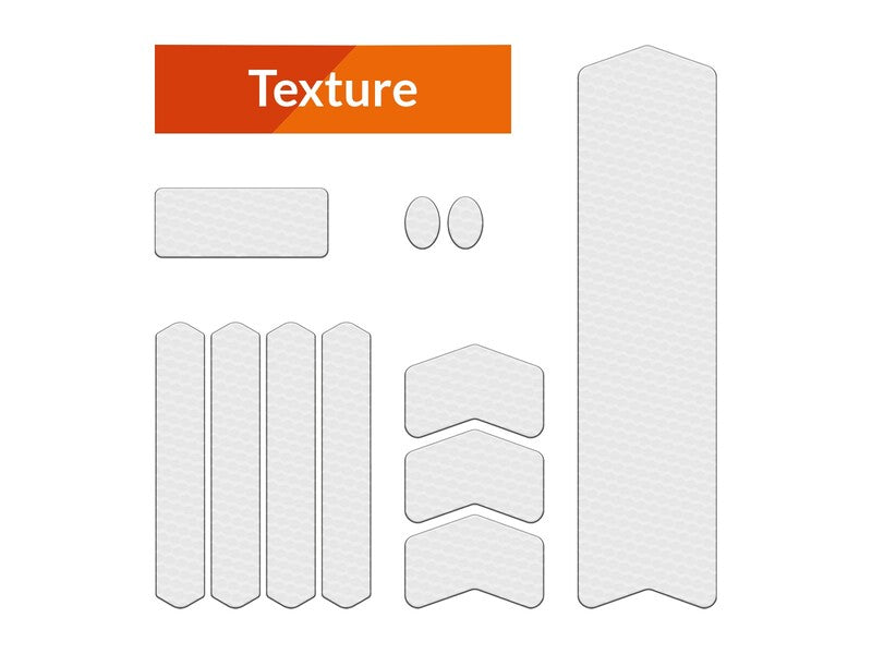 ALGIS Texture Frame Guards Kit M - Clear