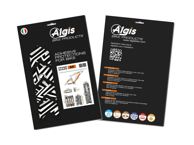 ALGIS Texture Frame Guards Kit M - Black Lines