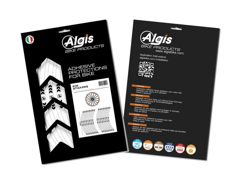 ALGIS Texture RIM Stickers Arrows - White