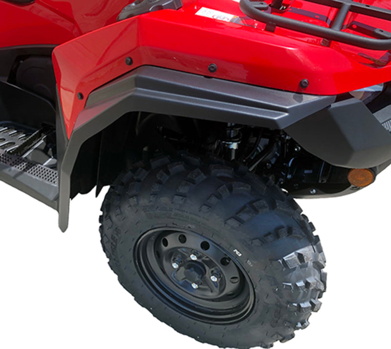 DIRECTION 2 Overfender Kit Black - Suzuki Kingquad 500/750