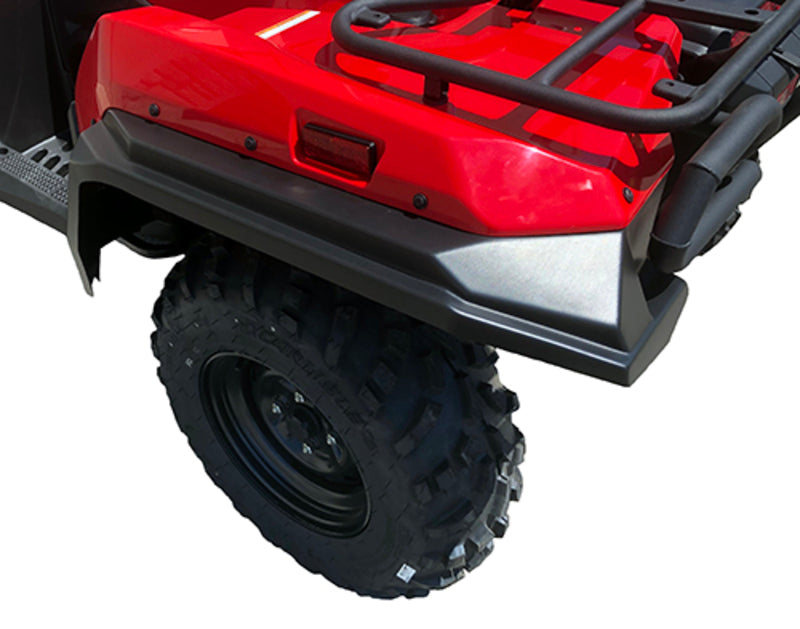 DIRECTION 2 Overfender Kit Black - Suzuki Kingquad 500/750
