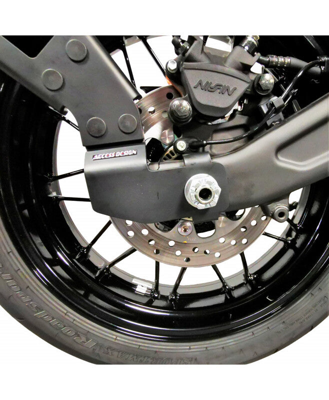 ACCESS DESIGN ''Wheel Fitted'' License Plate Holder - Black Kawasaki Z650RS