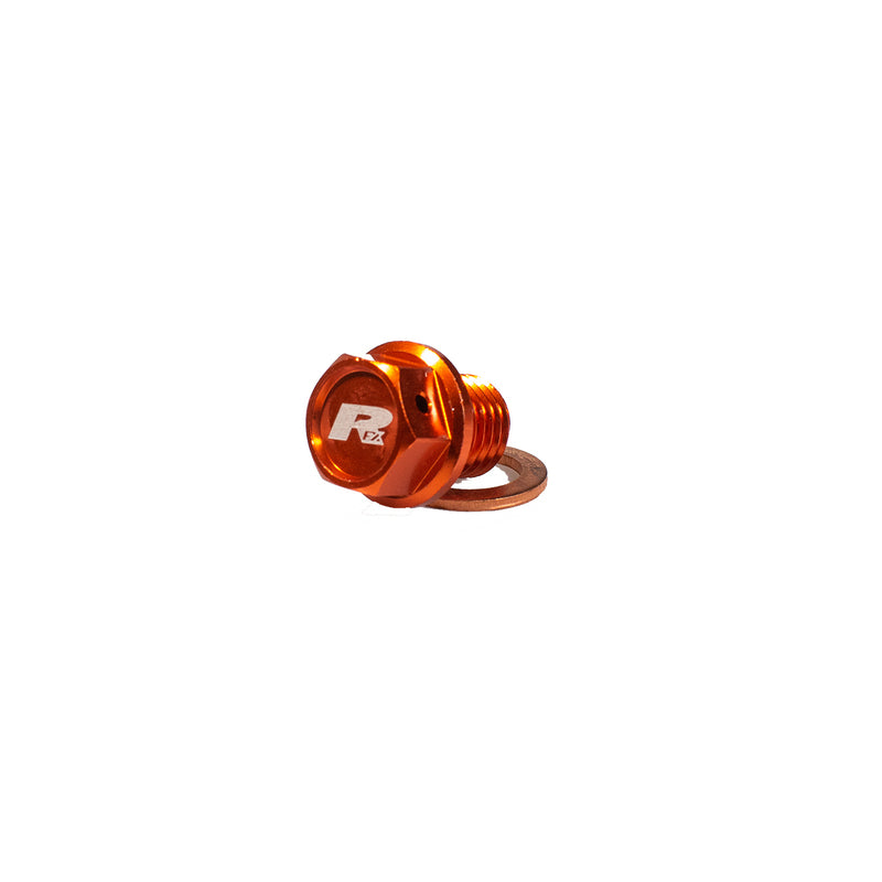RFX Magnetische Ablassschraube [M12 x 12 mm x 1,50 - orange