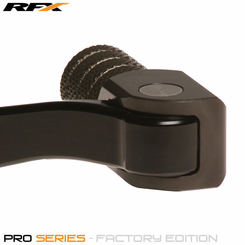 RFX Flex+ Factory Edition Schaltpedal (Schwarz/Hart eloxiertes Titan)