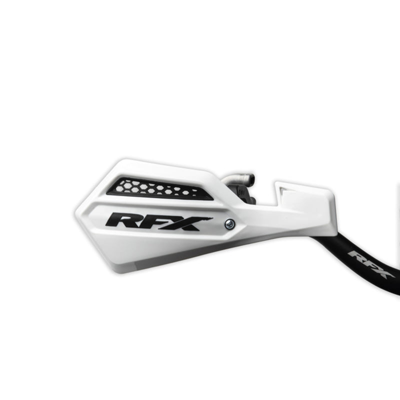 RFX 1 Handschutz (Weiß/Schwarz) Inklusive Befestigungssatz