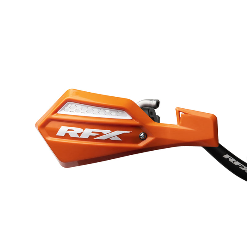 RFX 1 Serie Handschutz (Orange/Weiß) einschließlich Befestigungssatz