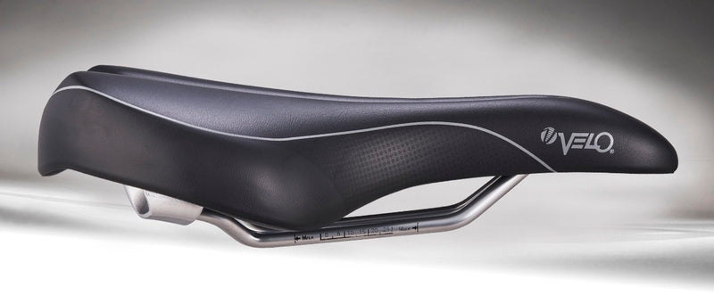 VELO Bike Saddle Zone Cut Black