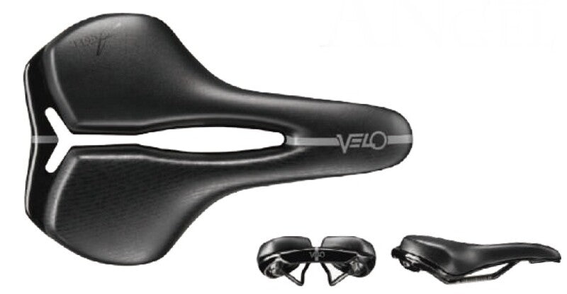 VELO Angel Flow Bike Saddle Black