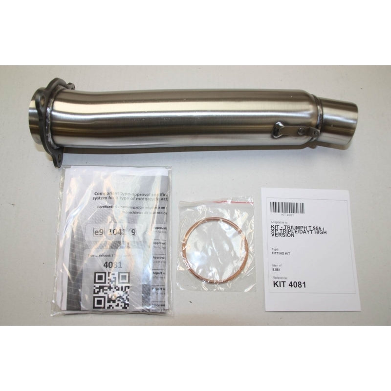 IXIL Hexoval Endtopf Edelstahl / Endkappe Edelstahl schwarz - OT4081VSE