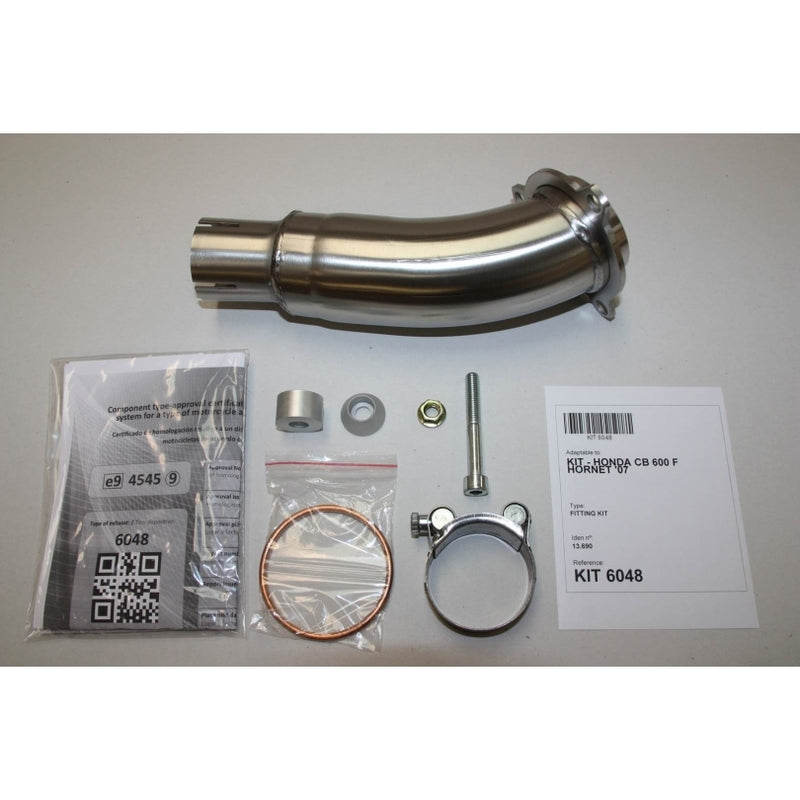 IXIL Hexoval Endtopf Edelstahl schwarz / Endkappe Edelstahl schwarz - OH6048VSE