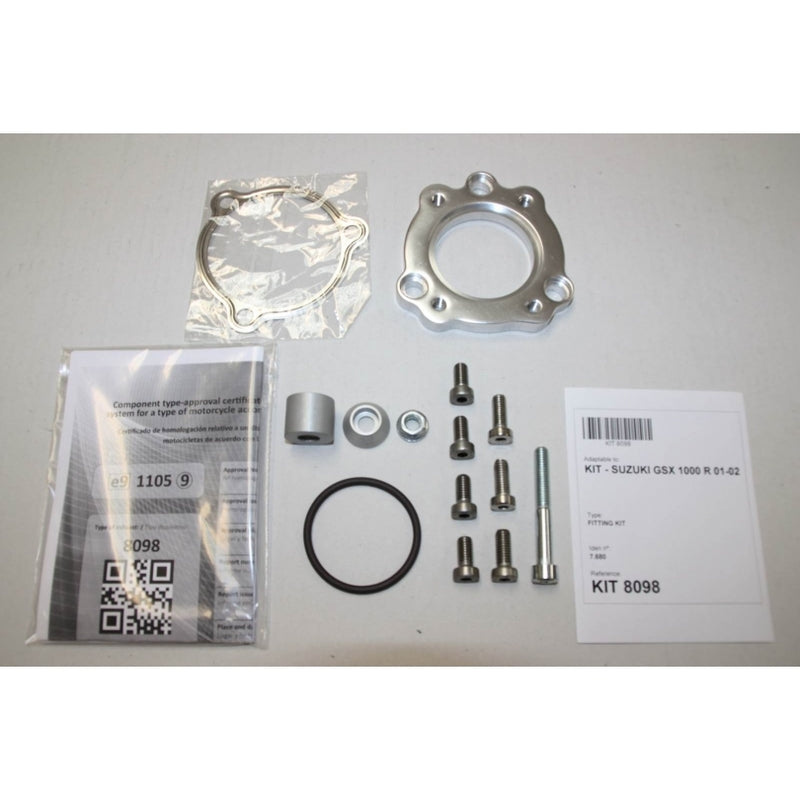 IXIL Hexoval Endtopf Edelstahl / Endkappe Edelstahl schwarz - OS8098VSE