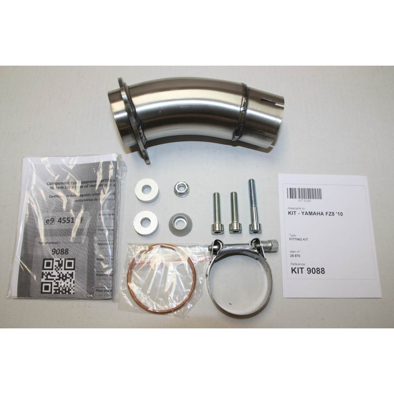 IXIL Hexoval Endtopf Edelstahl / Endkappe Edelstahl schwarz - OY9088VSE