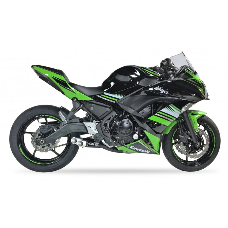 IXIL Hyperlow Komplettanlage Edelstahl schwarz / Aluminium poliert - XK7353XB