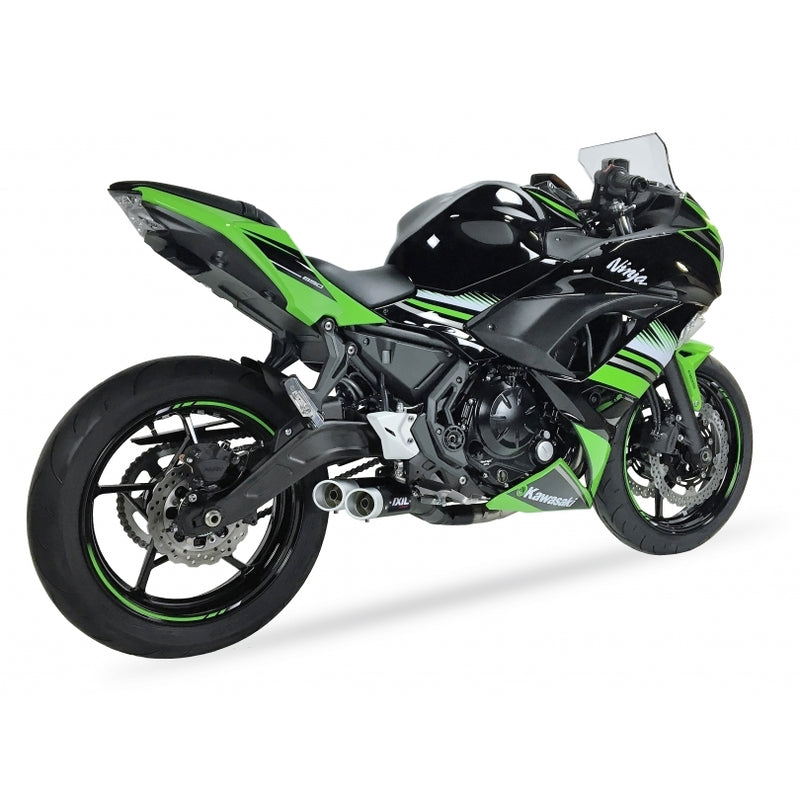 IXIL Hyperlow Komplettanlage Edelstahl schwarz / Aluminium poliert - XK7353XB