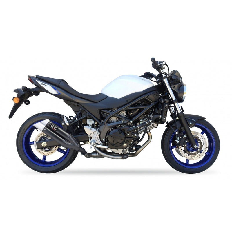 IXIL Hyperlow Endtopf Edelstahl schwarz / Endkappe Aluminium - XS8333XB