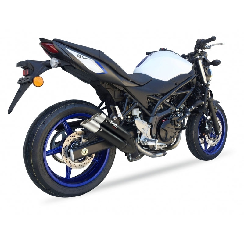 IXIL Hyperlow Endtopf Edelstahl schwarz / Endkappe Aluminium - XS8333XB
