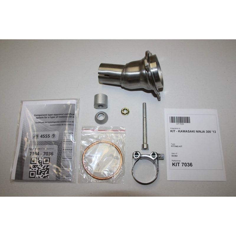 IXIL Hexoval Xtrem Endtopf - Kawasaki Ninja 250-300 R - OK7036VSE