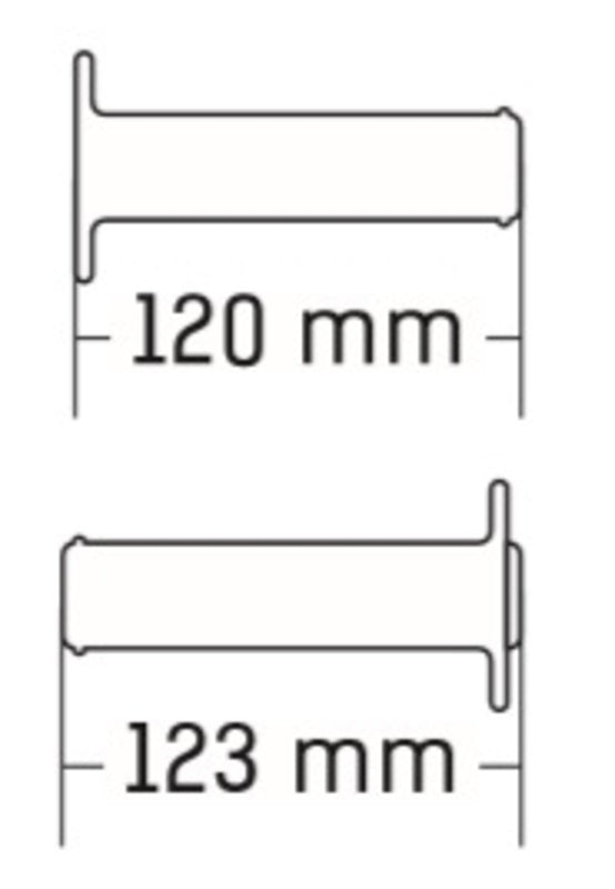 DOMINO Cross/Enduro Griffe Halbwaffel