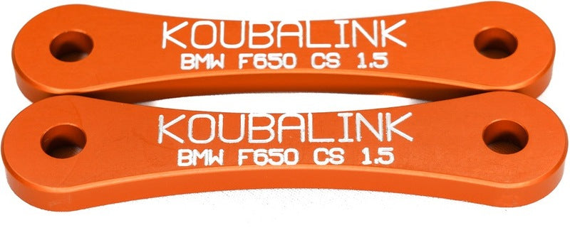 KOUBALINK Tieferlegungssatz (38.1 mm) Orange - BMW F650CS