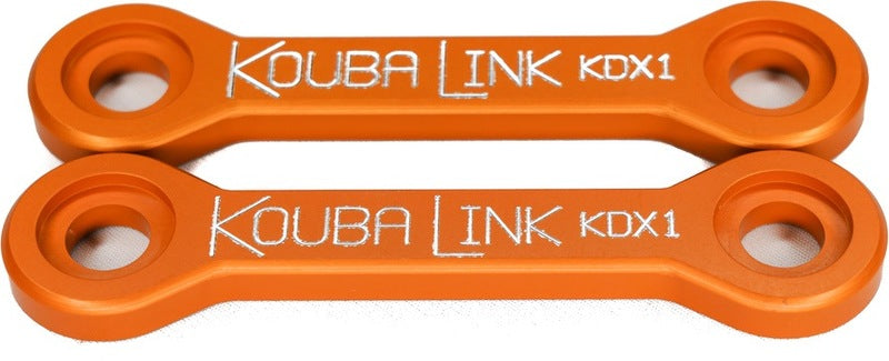 KOUBALINK Tieferlegungssatz (29.2 mm) Orange - Kawasaki KDX200 / 220
