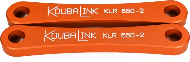 KOUBALINK Tieferlegungssatz (50.8 mm) Orange - Kawasaki KLR650