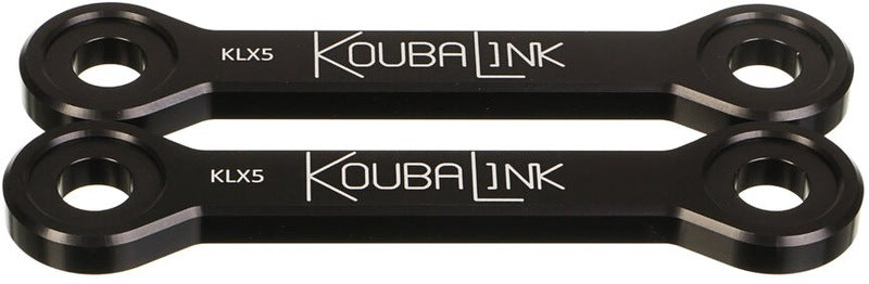 KOUBALINK Tieferlegungssatz (50.8 - 57.2 mm) Schwarz - Kawasaki KLX250R / 300R