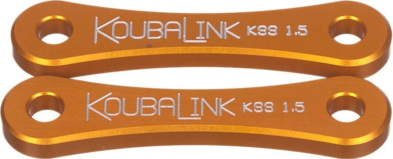 KOUBALINK Tieferlegungssatz (38.1 mm) Orange - Kawasaki KL250 / Super Sherpa