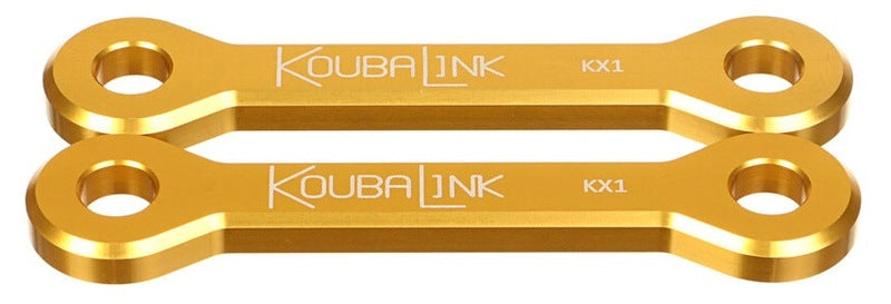 KOUBALINK Tieferlegungssatz (25.4 mm) Gold - Kawasaki KX125 / 250