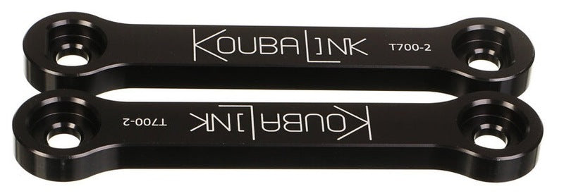 KOUBALINK Tieferlegungssatz (25.4 mm) Schwarz - Yamaha Ténéré 700