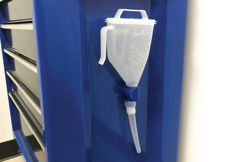MOTION PRO Trichter mit Absperrventil 1L