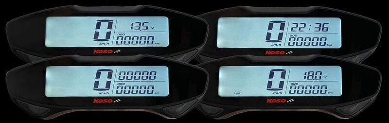 KOSO DB EX-03 Tachometer Mehrfachanzeigen