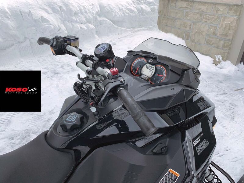 KOSO Luft/Kraftstoff-Verhältnismesser & Drehzahldatenlogger mit BOSCH® LSU 4.9 Sensor