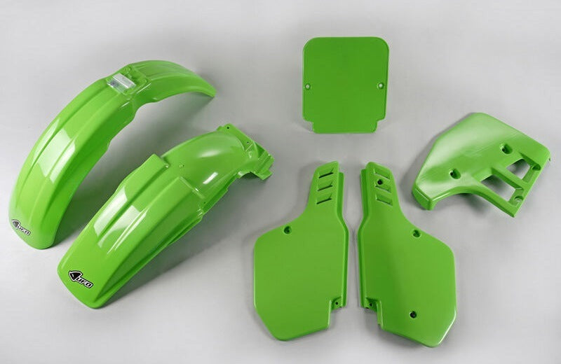 UFO Plastik Kit Grün - Kawasaki KX125