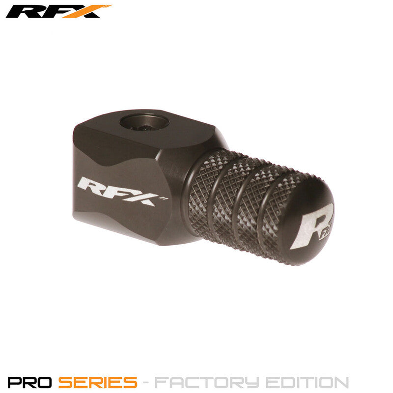 RFX Flex+ Factory Edition Schalthebel (Schwarz/Hartanodisiertes Titan) - KTM SX85 SX/XC-W/TPI 125/150
