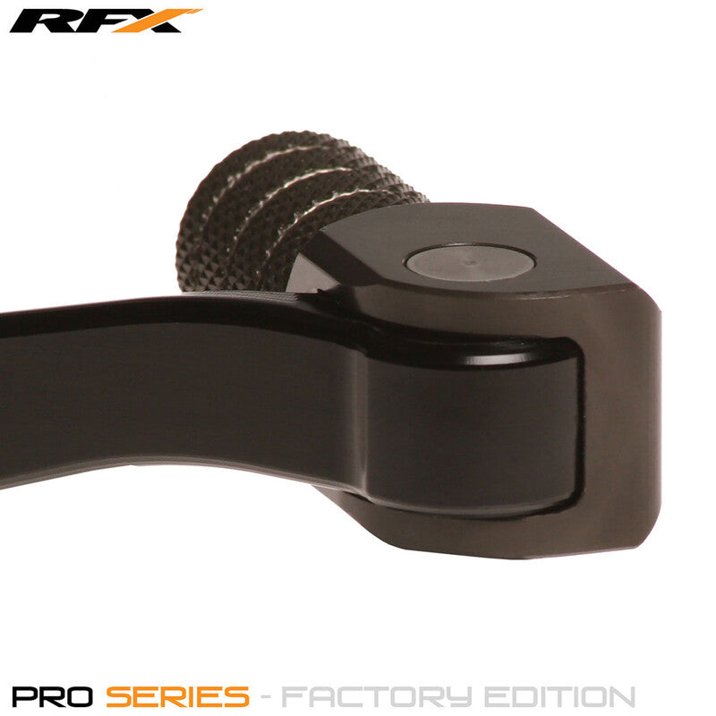 RFX Flex+ Factory Edition Schalthebel (Schwarz/Hartanodisiertes Titan) - KTM SX85 SX/XC-W/TPI 125/150