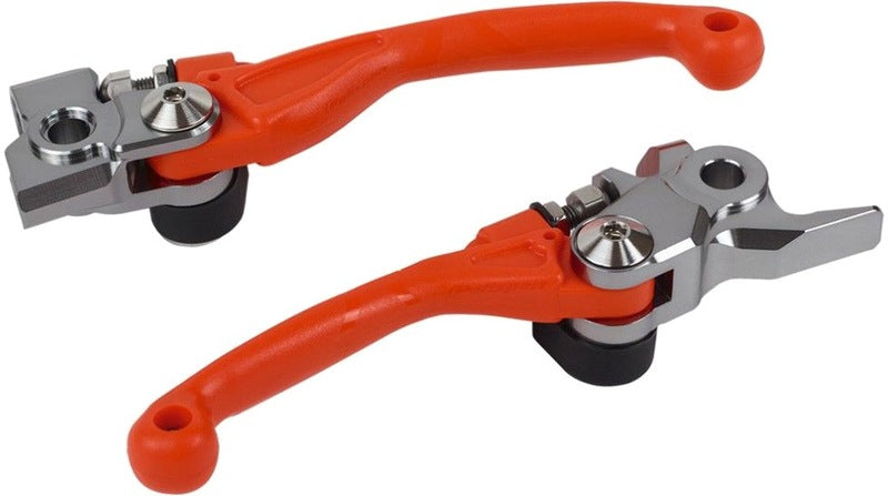 POLISPORT Pivot Klappbarer Hebelsatz Orange - KTM / Husqvarna