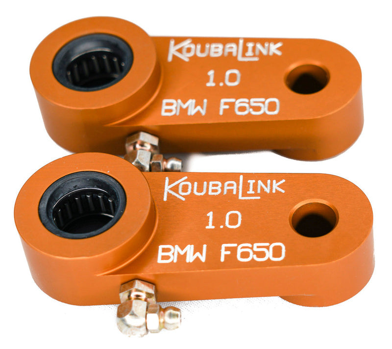KOUBALINK Tieferlegungs-Kit (25.4 mm) Orange - BMW F650 Funduro
