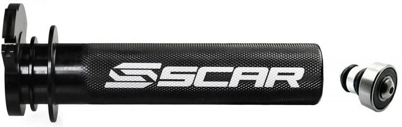SCAR Aluminium Gasgriffhülse inkl. Lager - Schwarz