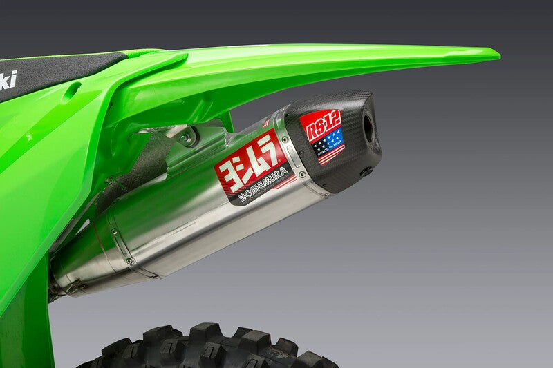 YOSHIMURS-12 Signature Serie Auspuff einschl. Krümmer - Kawasaki KX450F/X