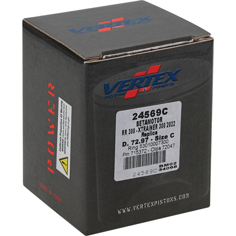 VERTEX Replica Gusskolben