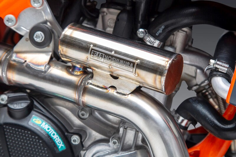 YOSHIMURA RS-12 Signature Series Komlettauspuff System - KTM 450SX-F FE / Husqvarna FC450 RE