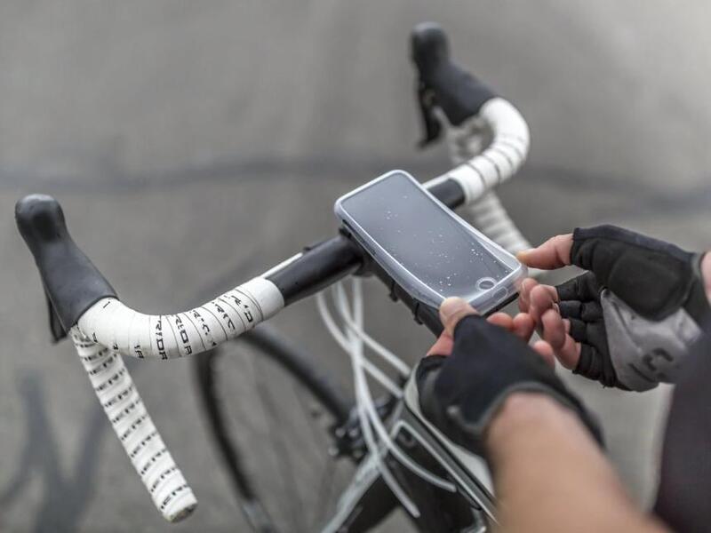 QUAD LOCK Poncho Wetterschutz Schutzhülle - Google Pixel 4A (5G)