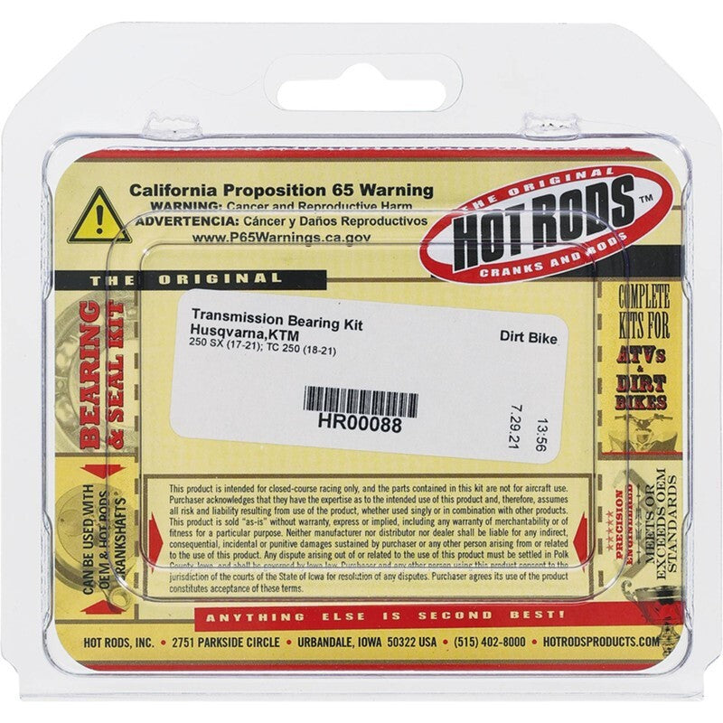 HOT RODS Getriebelager-Kit - KTM / Husqvarna
