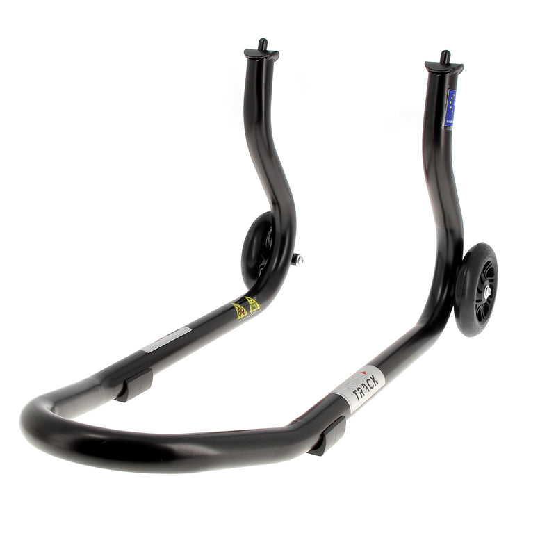 BIHR Home Track Montageständer vorne starr mattschwarz Räder schwarz