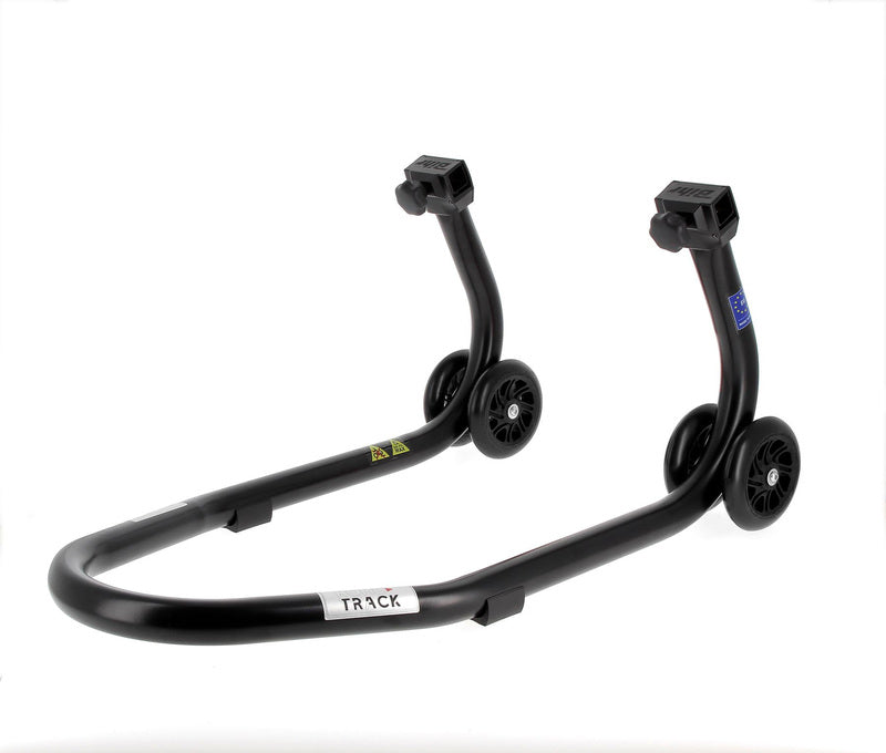 BIHR Home Track Montageständer vorne mattschwarz Räder schwarz
